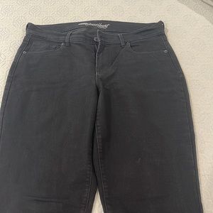 Black old navy skinny 10 long jeans